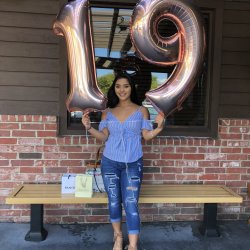 Latina teen with a body