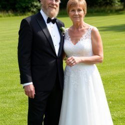 CHRIS AND DANIELLE RENEW THEIR VOWS