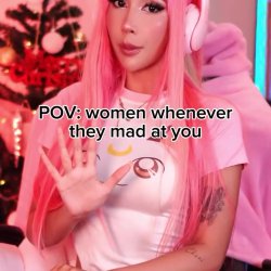 🔞 Pink hair cat slut mad at you flashing tight pussy ready to fuck 🫦💦