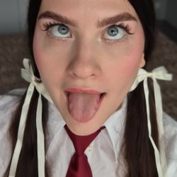 College teen slut caught alone at home