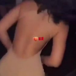 Arab😈🇲🇦 hoe  twerking her ass