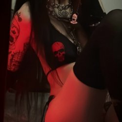 Glowing like sin in the dark — and you’re still staring at my ass