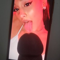 Ariana Grande cock trib