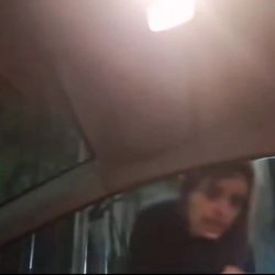 DickFlash made her get in the car and give a handjob
