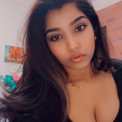 Desi wife and her beautifully shaped tits with deep cleavage