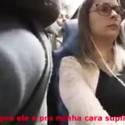 Vagabunda manja rola não aguentou e levantou pra ser encoxada