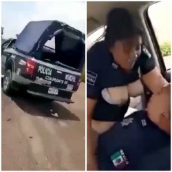 [Caught] Mexican Officers Take A Fuck Break 👮🏼‍♀️👮🏼‍♂️🚔