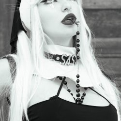 The rosary isn’t the only thing dangling tonight