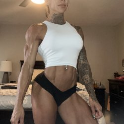 The ideal shape of a fit and strong body