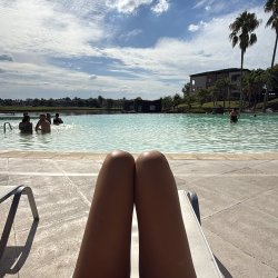 Love being out in the sun, perfect place for us to have some fun