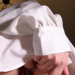 Intimate floral panty tease with my wet pussy on full display and curly hair glowing. Sub OF