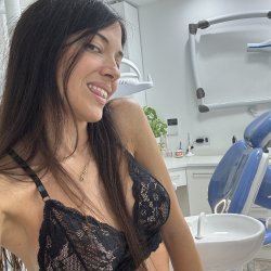 Can I sit on your cock while I check your teeth?
