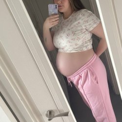 Horny pregnant slut waiting for you to come play Darling