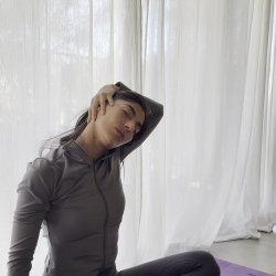 Nothing beats a relaxing stretch after steamy sex.