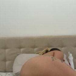 🔞 Young nude big round ass tight shaved pussy dildo fuck horny wet 💦🍑🫦😈 OF!