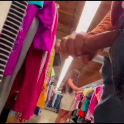 DickFlash two pawg in the  store