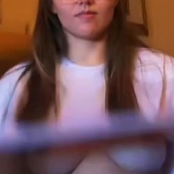Accidental tit flash