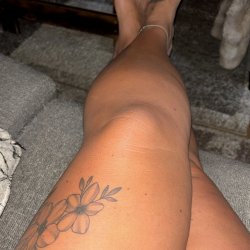 Tan legs and feet