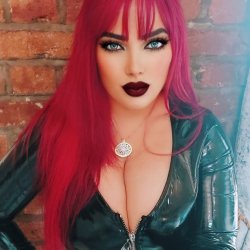 Sexy girl in PVC