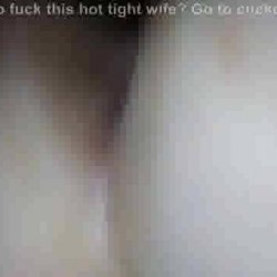 WIFE takes BBC and her husband films it
