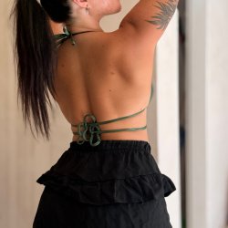 Caught you staring at my back and biceps again huh