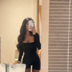 Just me, a mirror, and your thoughts too naughty