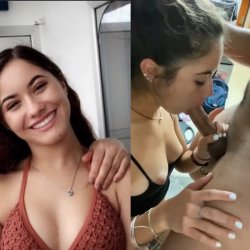 She loves sucking cock