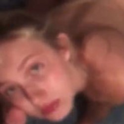 hot blonde doggy big dick fuck and facial