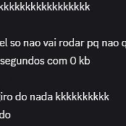 ig com medo de rodar 🥺😂✌️(press f le soupwngel :( )