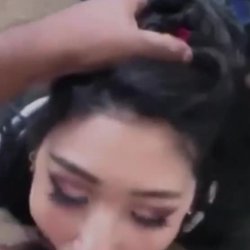 18 years old Asian teen whore sucking a big black cock - Stupid Bbc fuckdoll fuckmeat pov blowjob