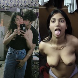 427 - Horny Indian girl giving bj