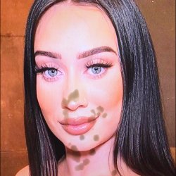 Pretty face Latina gorgeous eyes cock and cum tribute #5 love it when she wears strapless clothes