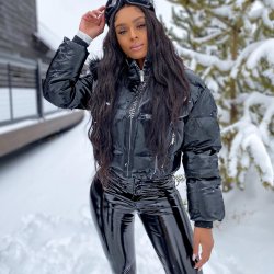 Puffer sexy PVC