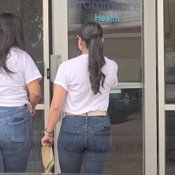 girls with tight jeans