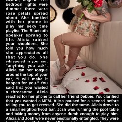 Alicia knew exactly what you wanted.