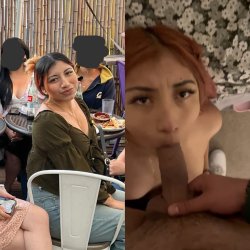 College latina Macey gets drunk