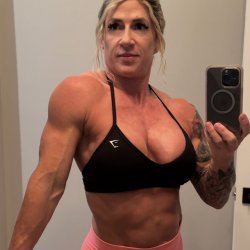 Trained for strength, posed for admiration