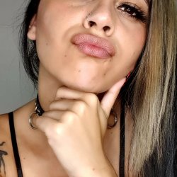 Now take your dick out and I'll give it a kiss