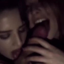 Cinema Blowjob With 2 Girls