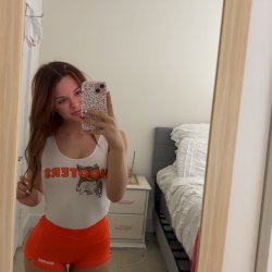 Just a redhead college girl with a fat ass