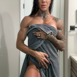 A well-deserved shower after a long workout