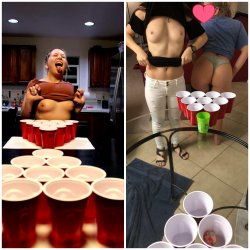 College Strip Beer Pong 🍻🏓