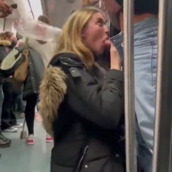 Truth or Dare - Girl Sucks Dick on Train