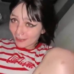 emo hoe getting fucked in the backseat