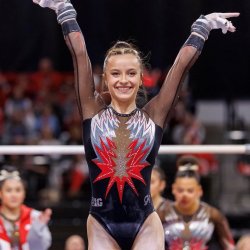 Hot gymnast