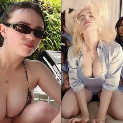 Billie Eilish but it's only her boobs