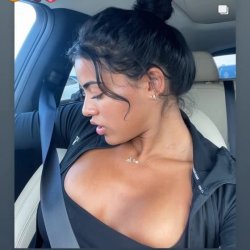 cat's bouta rub my cum on her tight tan chest😋 😅fukkk mommy