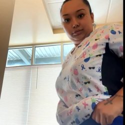 your wife at work...