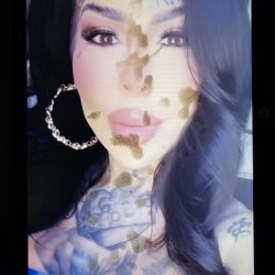 Pretty face tatted Latina MILF mrsbriangonzales cock and cum tribute #14 empties me good