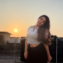 Busty indian gf moaning by backshots